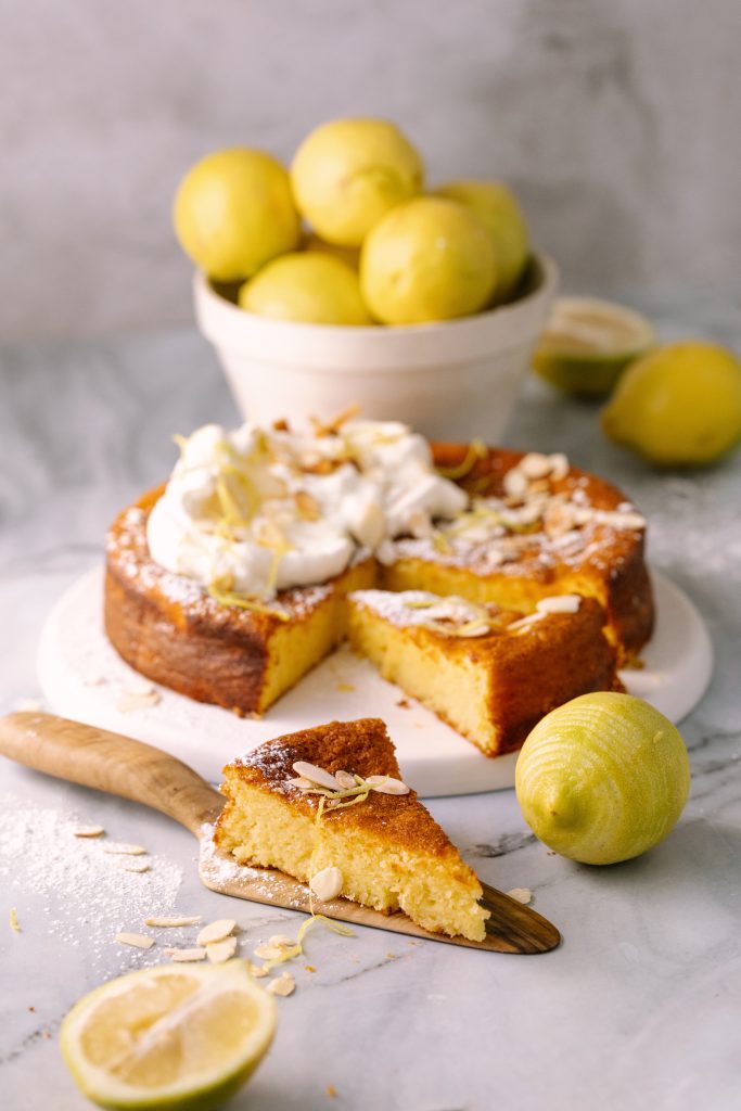Lemon Torta Caprese